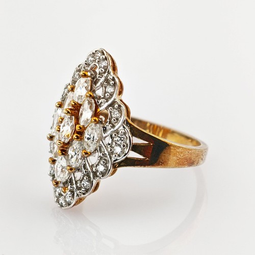Ring aus vergoldetem silber - vergoldetem,