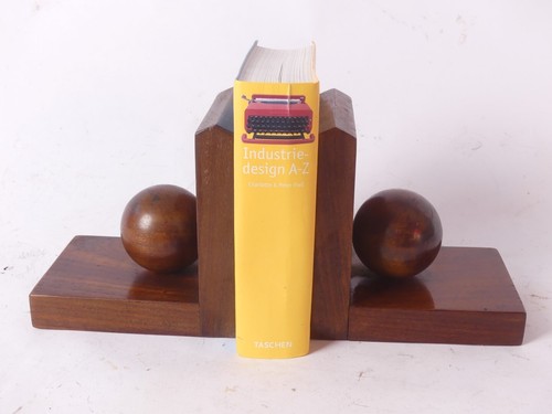 Mid century paar buchstützen - mid,