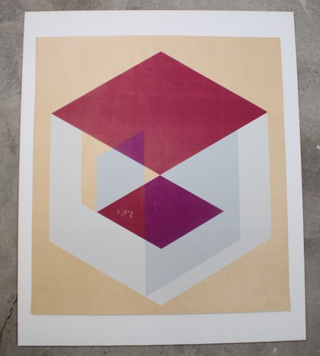 Alter druck bild op art - bild,