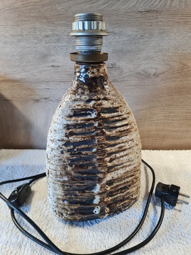 Vintage keramik tischlampe - keramik,