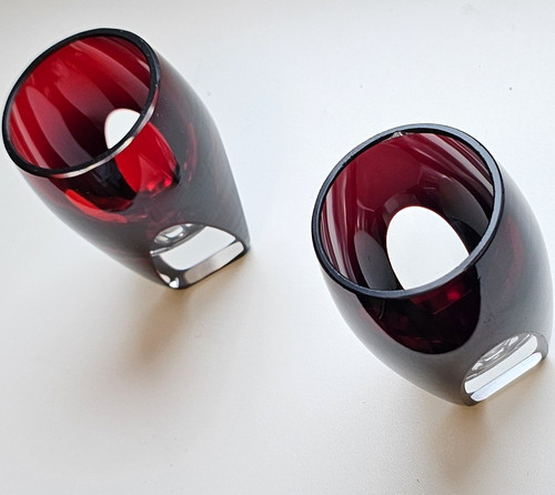 Vintage likörgläser - ​2x,