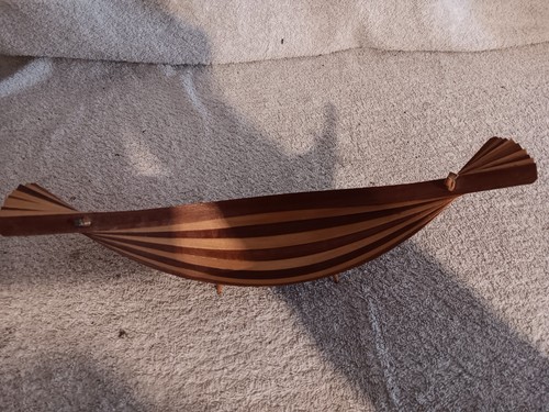 Mid century holzschale - mid-century,