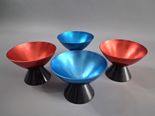 4er set eisbecher ddr - set,