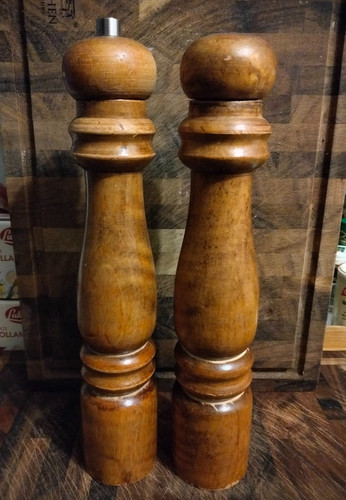 Große vintage salzstreuer - salzstreuer, &
