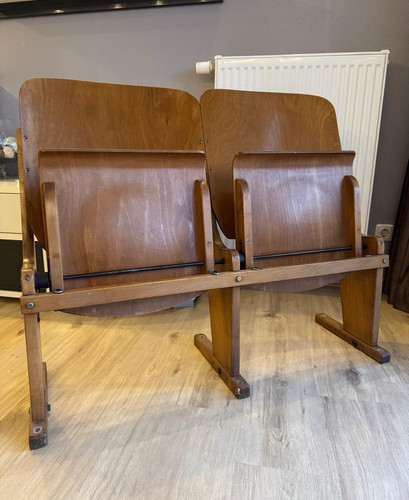 Vintage 2er kinosessel - vintage, 2er-kinosessel