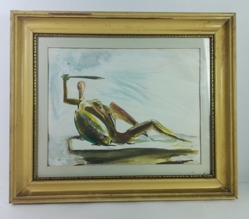 Mid century aquarelle - century, aquarelle,