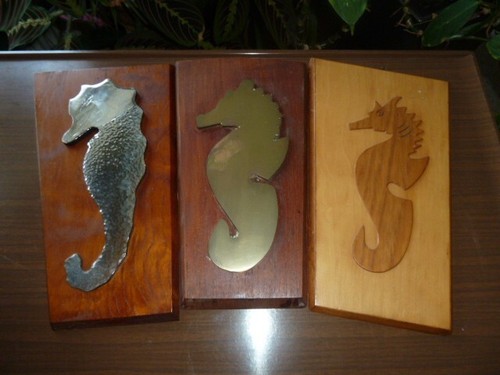 3er set vintage holz - set,