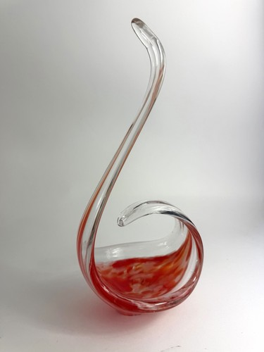 Glas vase skulptur - glas,