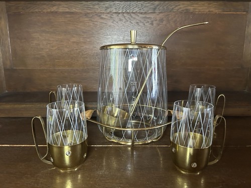Bowle set mid century - bowle,