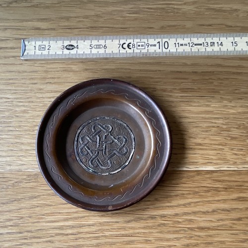 Vintage kupferschale mit - vintage,