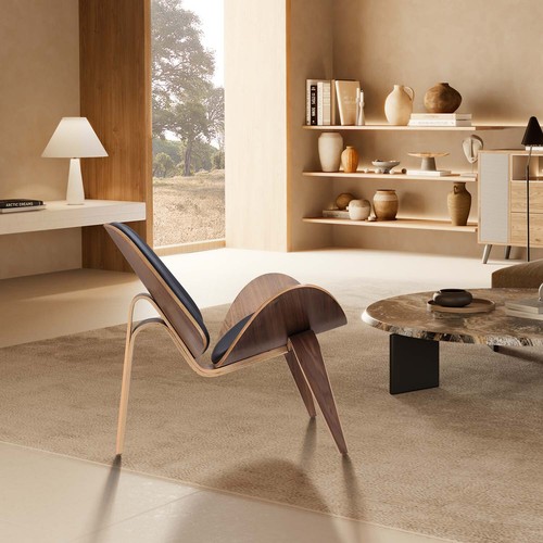 Hans wegner schalenstuhl - hans,