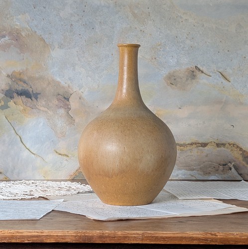 Rudi stahl vase signiert - stahl,