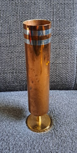 Vintage kupfer vase mit - kupfer,