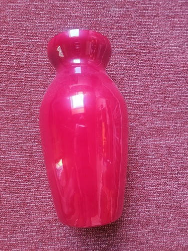 Mid century vase rubinrot - century,