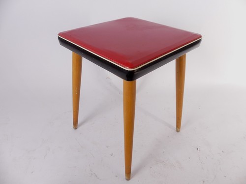 Mid century modern hocker - modern,