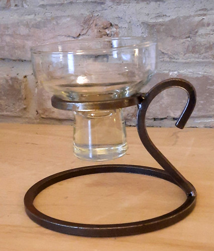 Handgeschmiedeter kerzenhalter - handgeschmiedeter,
