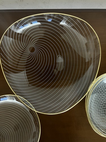 Chance glass swirl - swirl, schalen