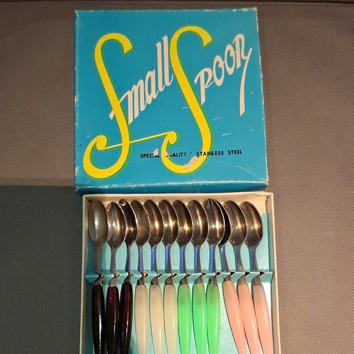 Vintage kaffeelöffel set - vintage,