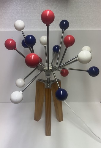 Retro lampe stativ sputnik - retro,