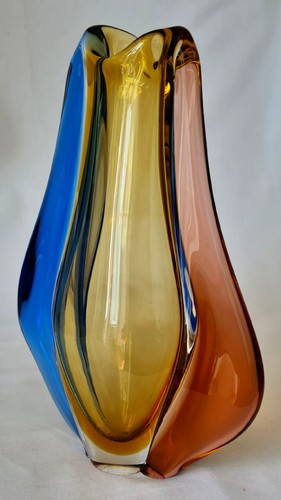 Mid century art glass - art, vase