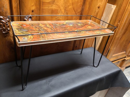 Blumenbank midcentury 60er