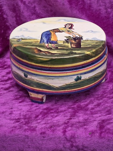 Vintage deckeldose bonboniere - vintage,