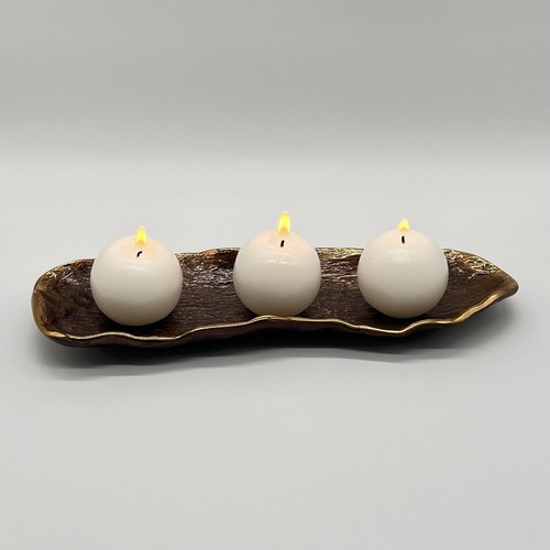 Brutalismus bronze schale - brutalismus,